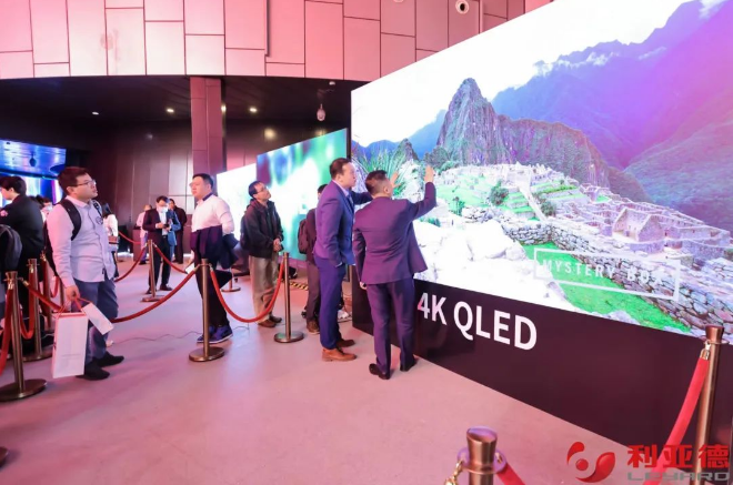 led顯示屏十大品牌為您深度解析全球首款4K QLED 直顯大屏