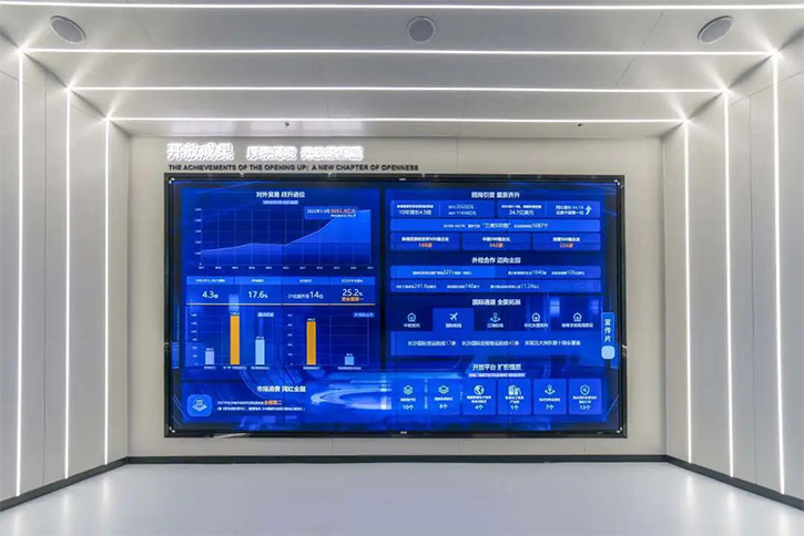 led顯示屏十強企業(yè)艾比森湖南大型案例落地